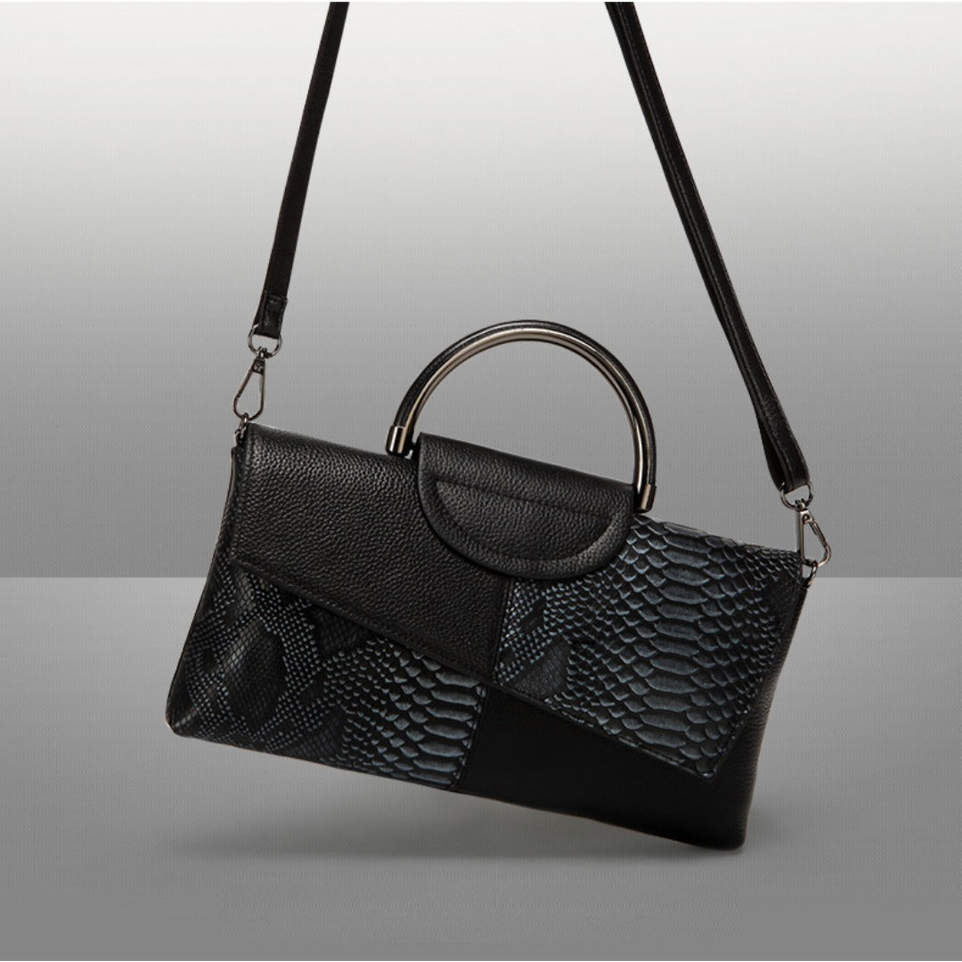 Evening Clutch bag women large capacity banquet handbag crocodile pattern women's fashion temperament crossbody bag - SJB-DIAMOND ELITES