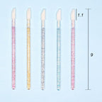 Crystal rod lip brush red brush lip gloss brush Pi-Mart