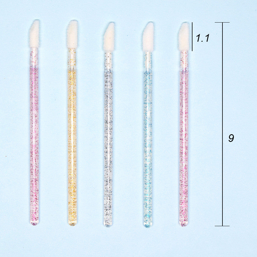 Crystal rod lip brush red brush lip gloss brush Pi-Mart