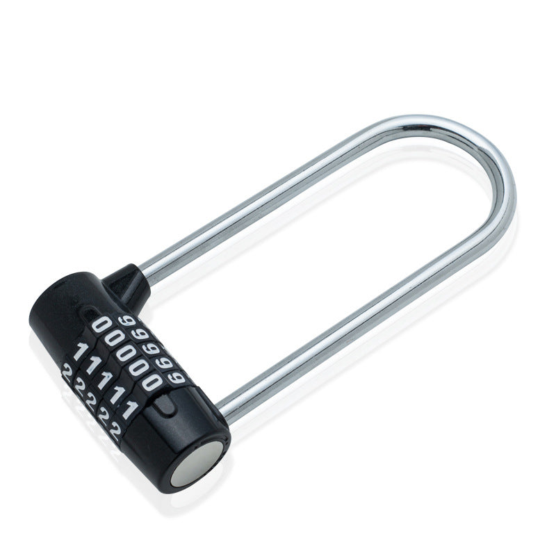 U-shaped lock door handle combination lock padlock Pi-Mart