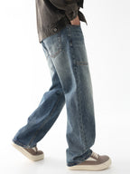 American High Street Vintage Jeans Men's Autumn Lootquake LLC