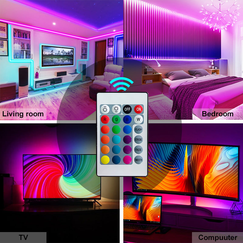RGB Lights Flexible LED Lamp Tape Pi-Mart