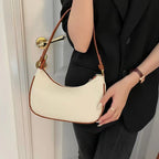 Elegant Small Shoulder Purse – Stylish Underarm Bag & Half Moon Bag for Women, Perfect Autumn Hobo Shoulder Handbag