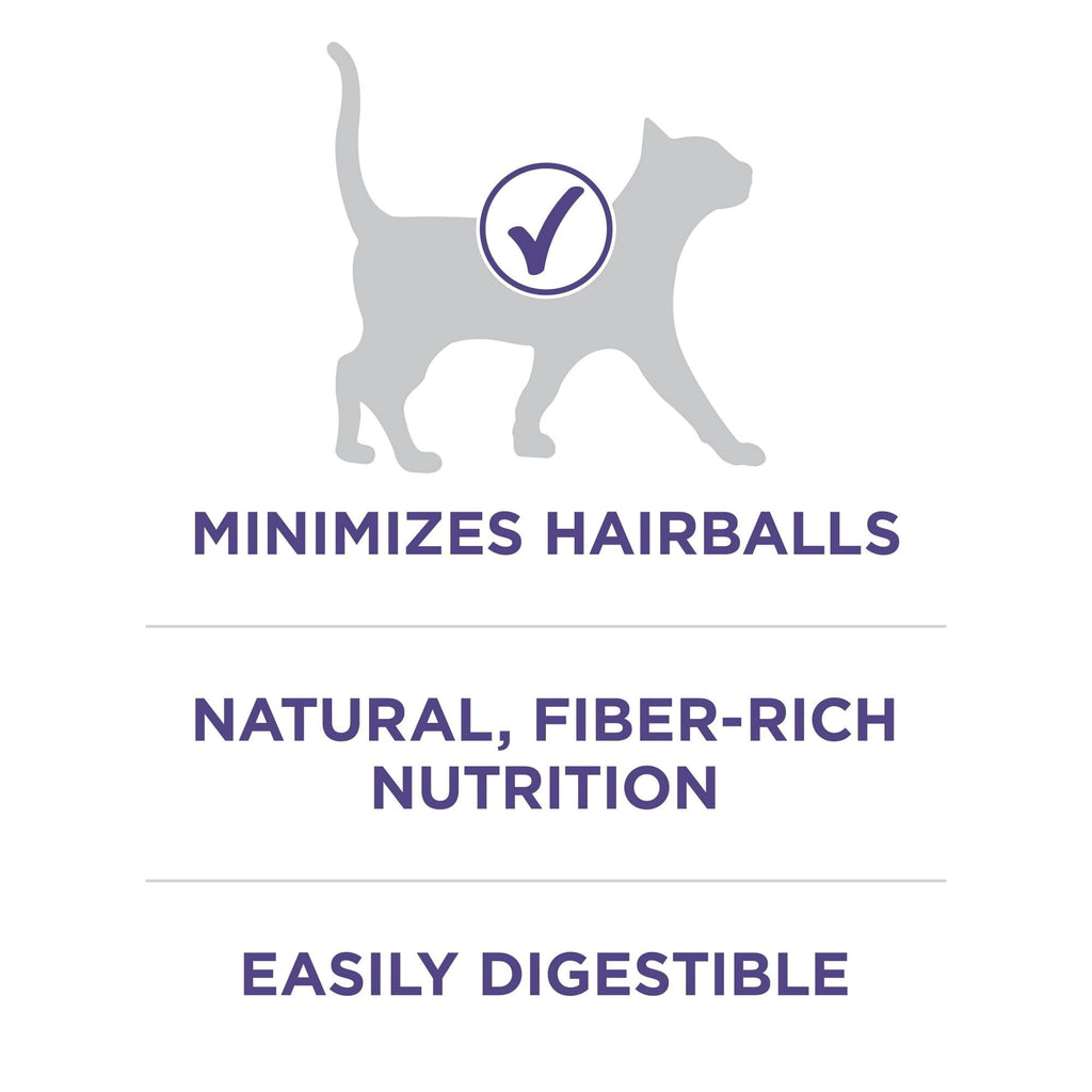 Purina One +Plus Hairball Formula Chicken Dry Cat Food 16 lb Bag