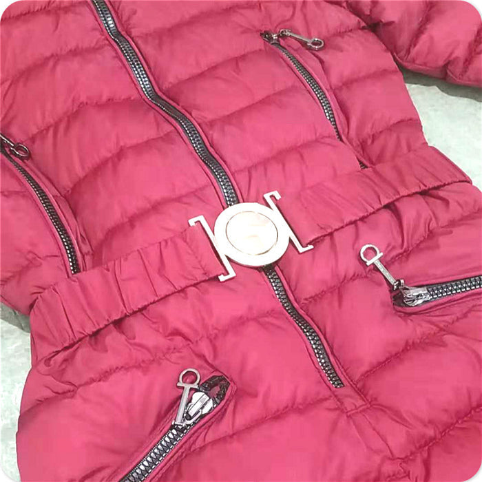 Slim Fit One-Piece Cotton Coat Pi-Mart