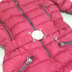 Slim Fit One-Piece Cotton Coat Pi-Mart