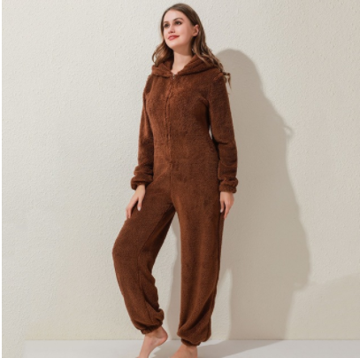 Thickened plush hoodie Pi-Mart