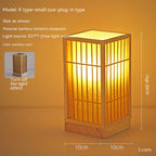Japanese Atmosphere Retro Homestay Bedroom Bedside Lamp