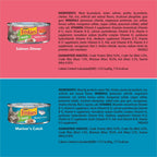 Purina Friskies Seafood and Chicken Wet Cat Food Variety Pack 5.5 oz Cans (40 Pack)