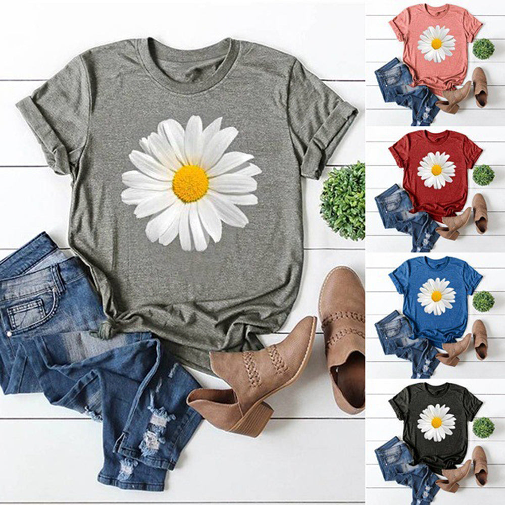 Ladies print t-shirt Pi-Mart