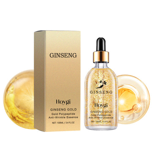 Hoygi Ginseng Gold Polypeptide Anti-Wrinkle Essence, Long-lasting moisturizing and soothing essence for dull wrinkles Lootquake LLC
