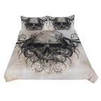 Black hair head quilt cover three-piece bedding set Pi-Mart
