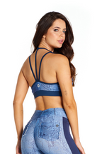 Blue Jungle Sports Bra - SJB-DIAMOND ELITES