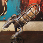 Vintage Steampunk Rocket Table Lamp - SJB-DIAMOND ELITES