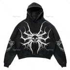 Punk Wind Ninja Printed Hoodies Pi-Mart
