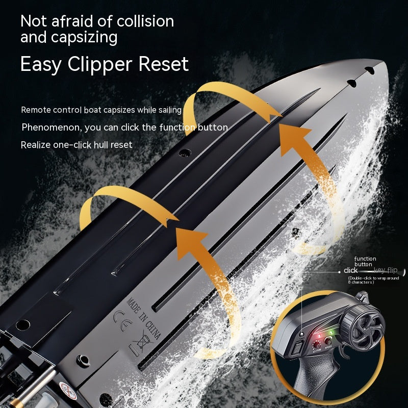 Outdoor Toy Boat High-speed Speedboat Pi-Mart