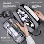 Three-Layer Large-Capacity Men's Toiletry Bag – Travel Portable Cosmetic Storage Bag with Compartments for College Dorm, Camp, Gym – Perfect for Organized Packing - SJB-DIAMOND ELITES