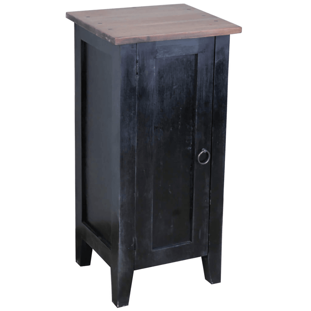 Sunset Trading Distressed Black Cottage Accent Cabinet Lootquake LLC