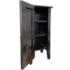 Sunset Trading Distressed Black Cottage Accent Cabinet Lootquake LLC