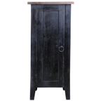 Sunset Trading Distressed Black Cottage Accent Cabinet Lootquake LLC