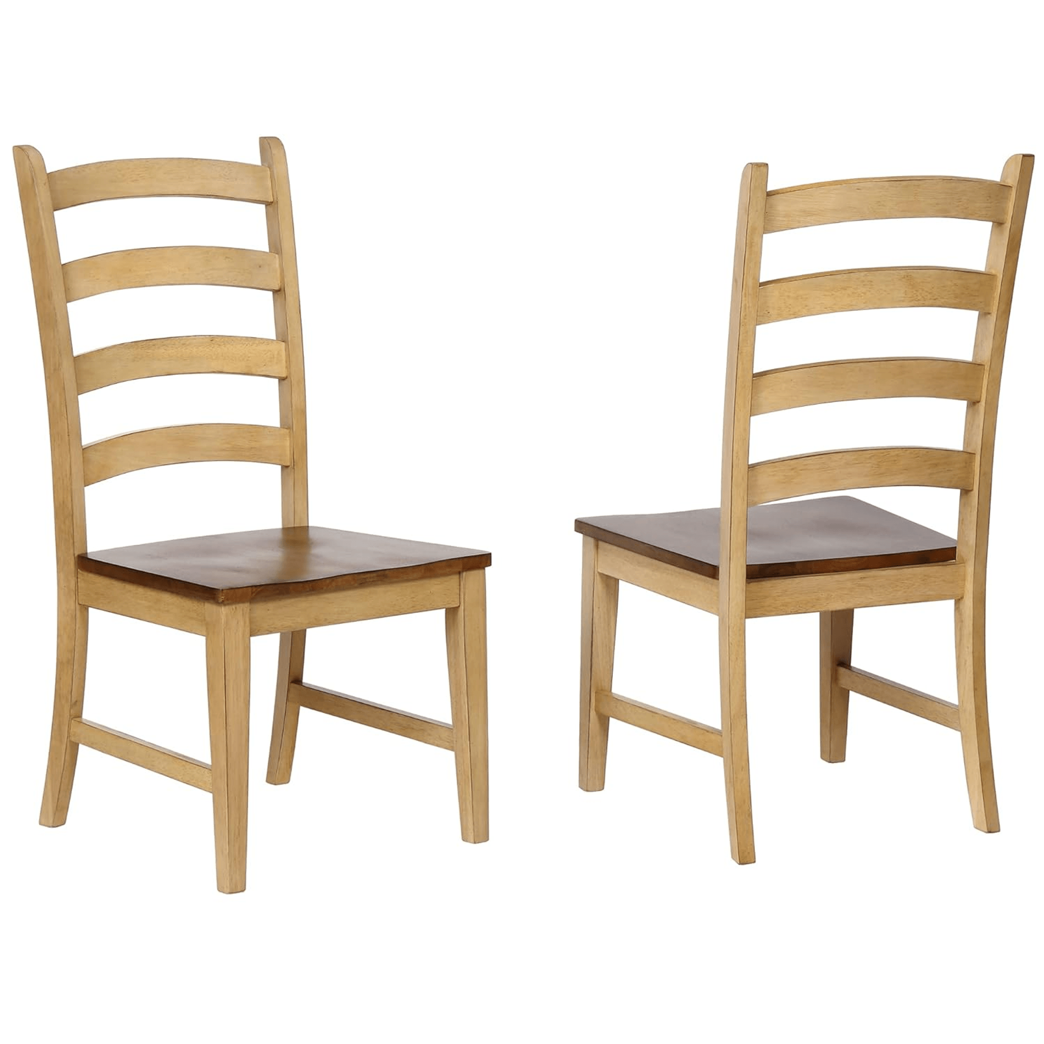 Brook Ladder Back Dining Chair Set Of 2 By Sunset Trading Lootquake LLC