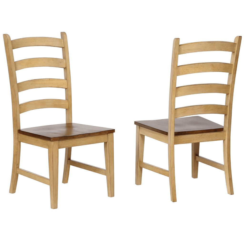 Brook Ladder Back Dining Chair Set Of 2 By Sunset Trading Lootquake LLC