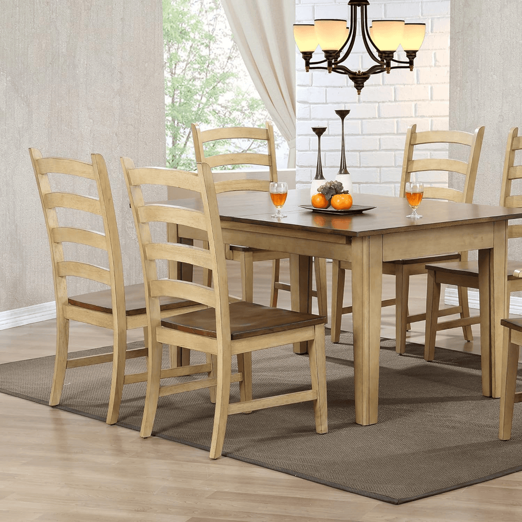 Brook Ladder Back Dining Chair Set Of 2 By Sunset Trading Lootquake LLC