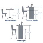 Sunset Trading Allenridge Light Oak Dining Chair Set Of 2 Lootquake LLC