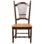 Timeless Nutmeg Brown & Light Oak Dining Chair Set By Sunset Trading