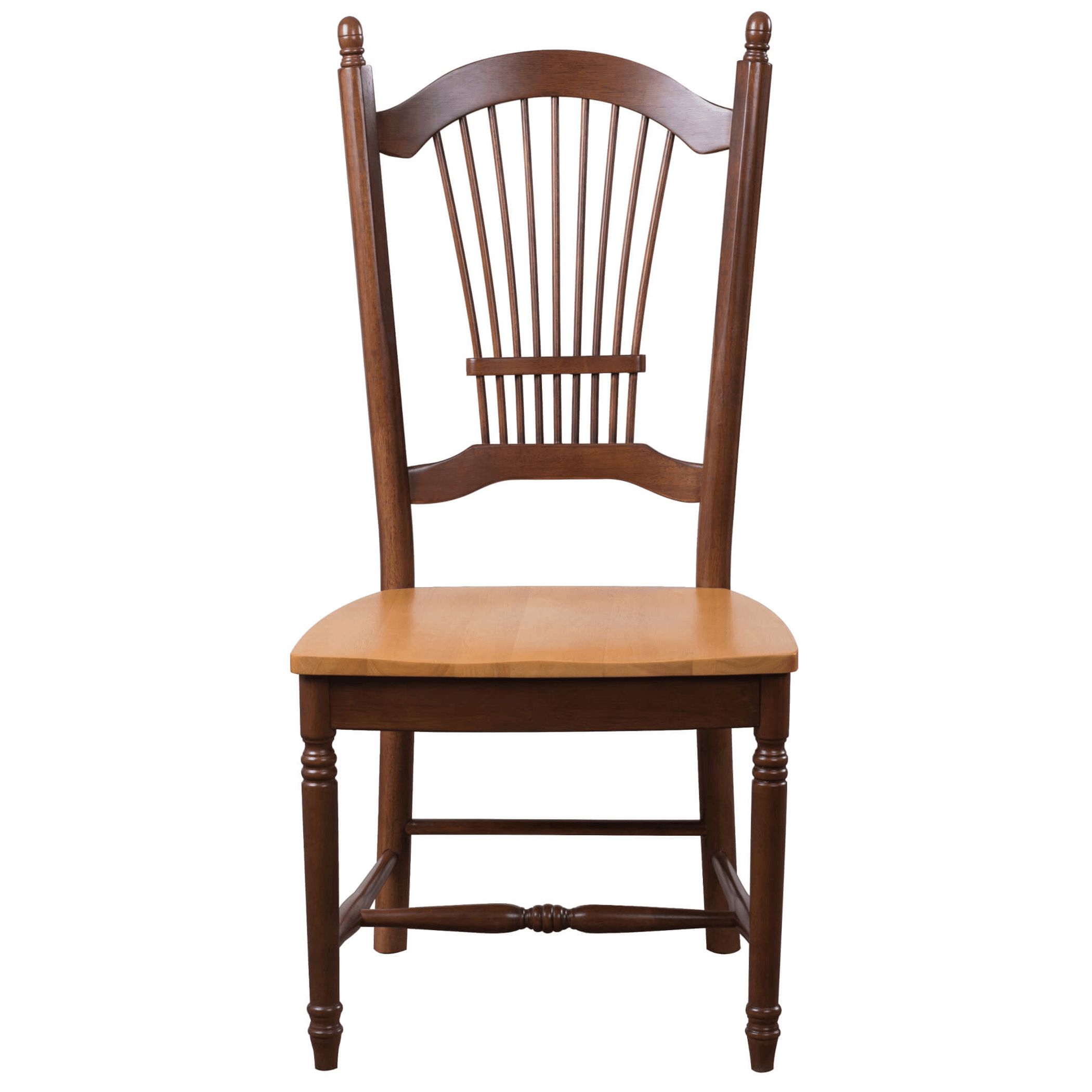 Timeless Nutmeg Brown & Light Oak Dining Chair Set By Sunset Trading