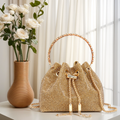 Chic Design Mini Bucket Bag diamond Sling Purse - SJB-DIAMOND ELITES