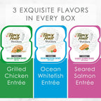 Purina Fancy Feast Petites Wet Cat Food Variety Pack, 1.1 oz Tub