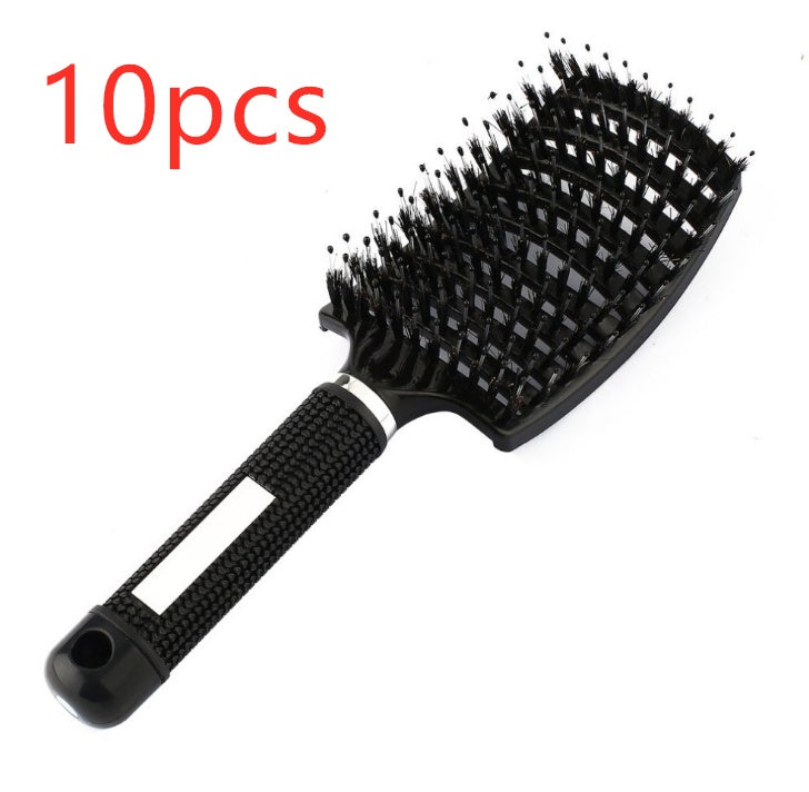 Hairbrush Anti Klit Brushy Haarborstel Women Detangler Hair Brush Bristle Nylon Scalp Massage  Teaser Hair Brush Comb Pi-Mart