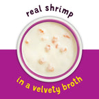 Purina Friskies Lil' Soups Wet Cat Food Shrimp Chicken Broth, 1.2 oz Cups (8 Pack) EasyOptionXY LLC