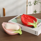 Rose Ceramic Soap Box Draining Household Pi-Mart