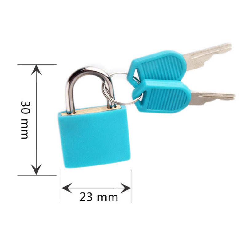 22MM Color Plastic Jacket Shell Padlock Pi-Mart
