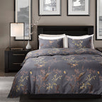 Bedding Set Luxury Duvet Cover Double Three-piece Set Bed Quilt Pi-Mart