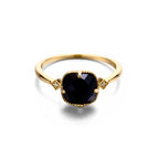 Japanese Light Jewelry Retro Natural Gem Ring Pi-Mart