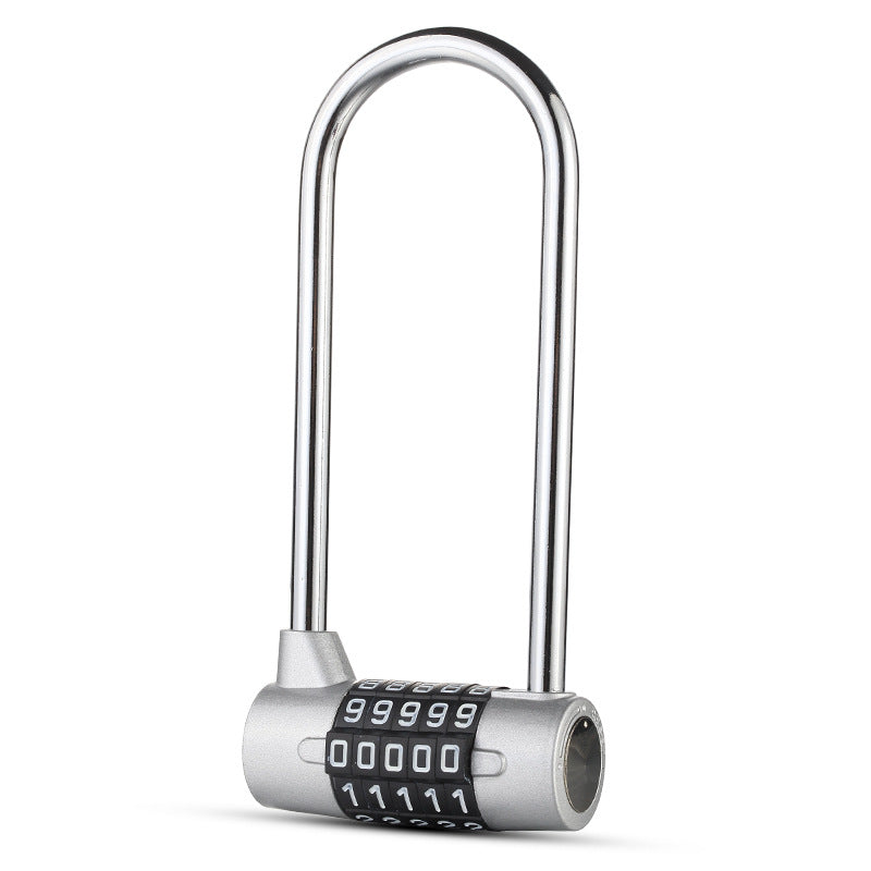 U-shaped lock door handle combination lock padlock Pi-Mart