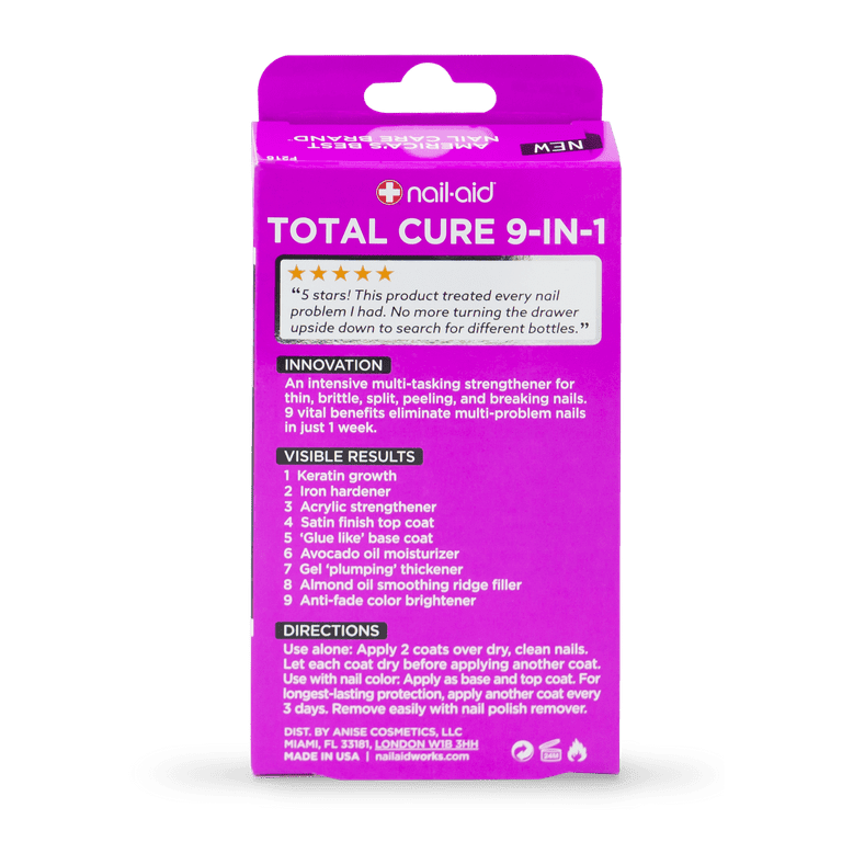 Nail-aid - Total Cure - 9 Benefits in 1