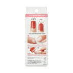 Kiss Impress Medium Coffin Gel Press-on Nails, Matte Medium Brown , 30 Pieces