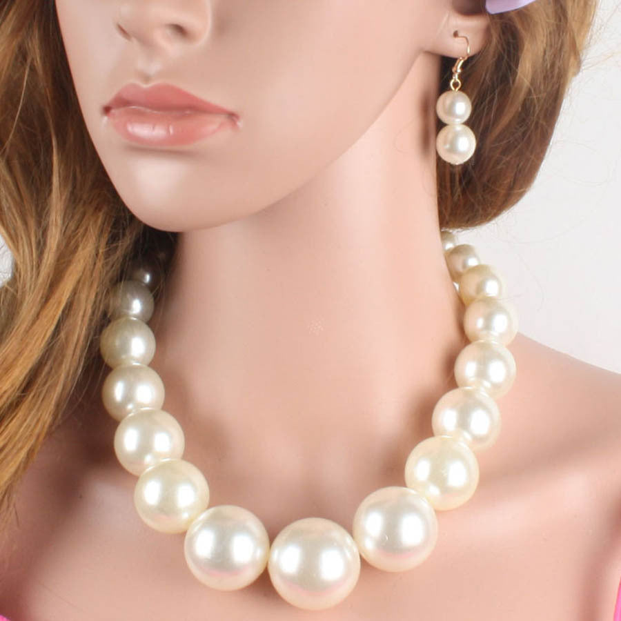 Pearl earring suit Pi-Mart