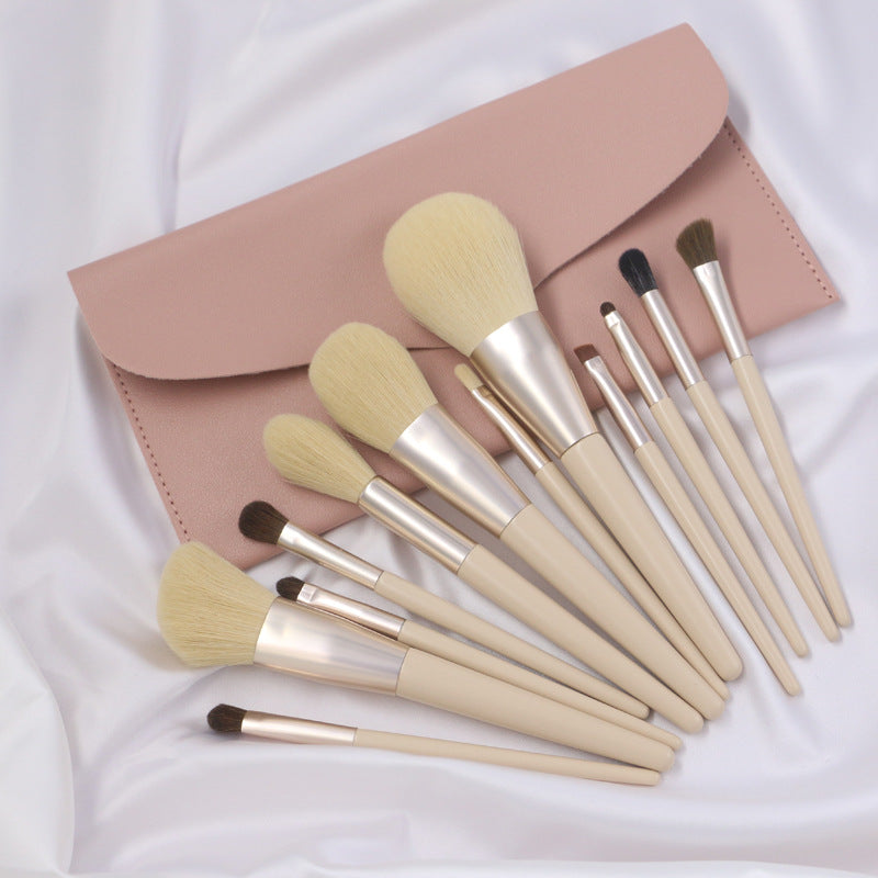 Set Of 12 Makeup Brushes Pi-Mart