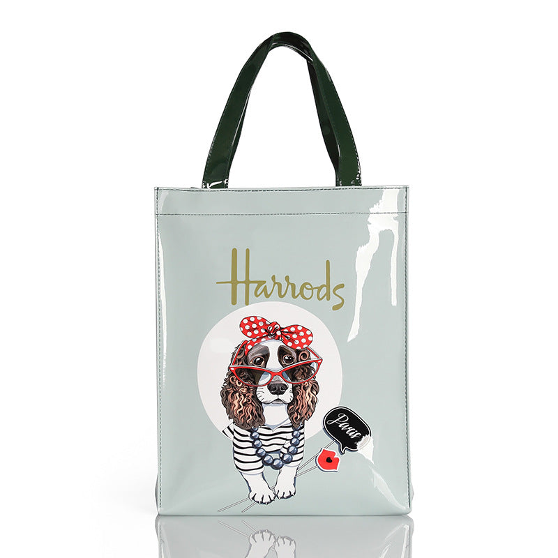Letter printed handbag Pi-Mart