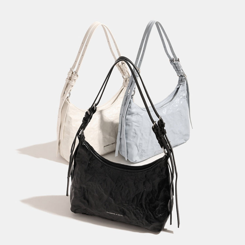 Design hobo underarm bag, female hobo crossbody bag, pleated hobo handbag, shoulder bag - SJB-DIAMOND ELITES