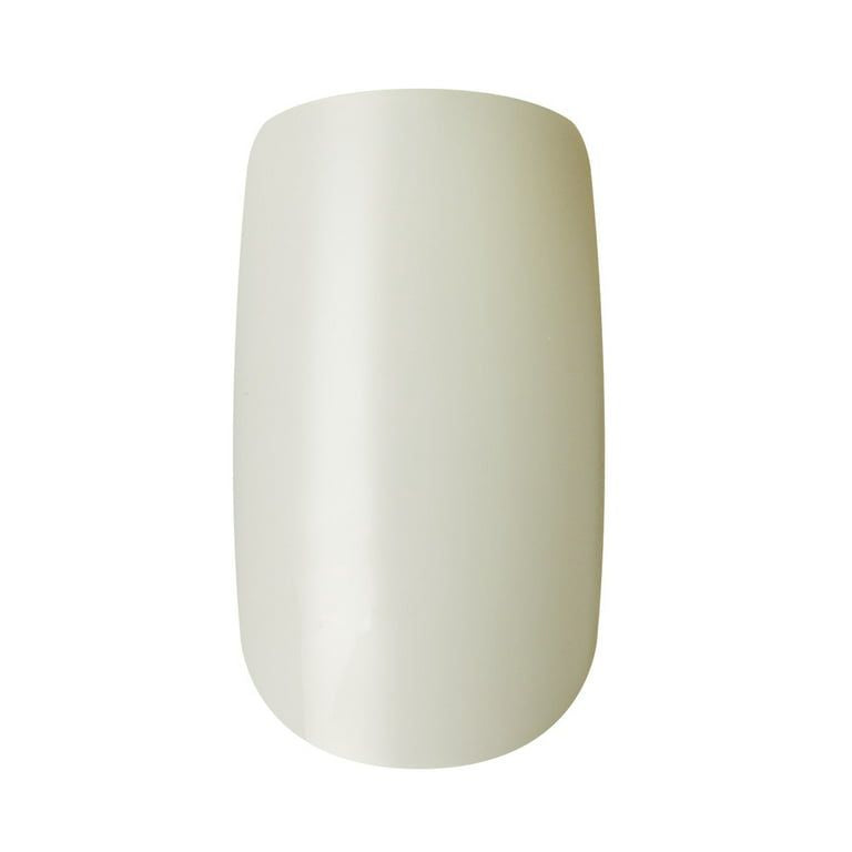 Kiss 100 Acrylic Plain Full-cover Nails (3 Pack, Short Square)