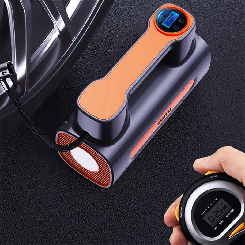 Tire Inflator 12V DC Portable Compressor Electric DC Auto Tire Pumps For Car Tires Pi-Mart