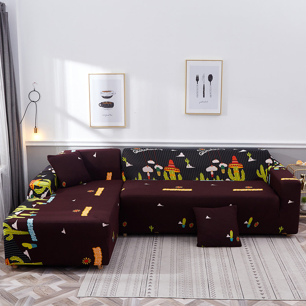 Printed sofa cushion sofa cover sofa cover Pi-Mart