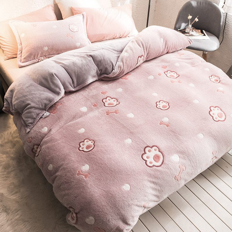 Coral duvet cover Pi-Mart