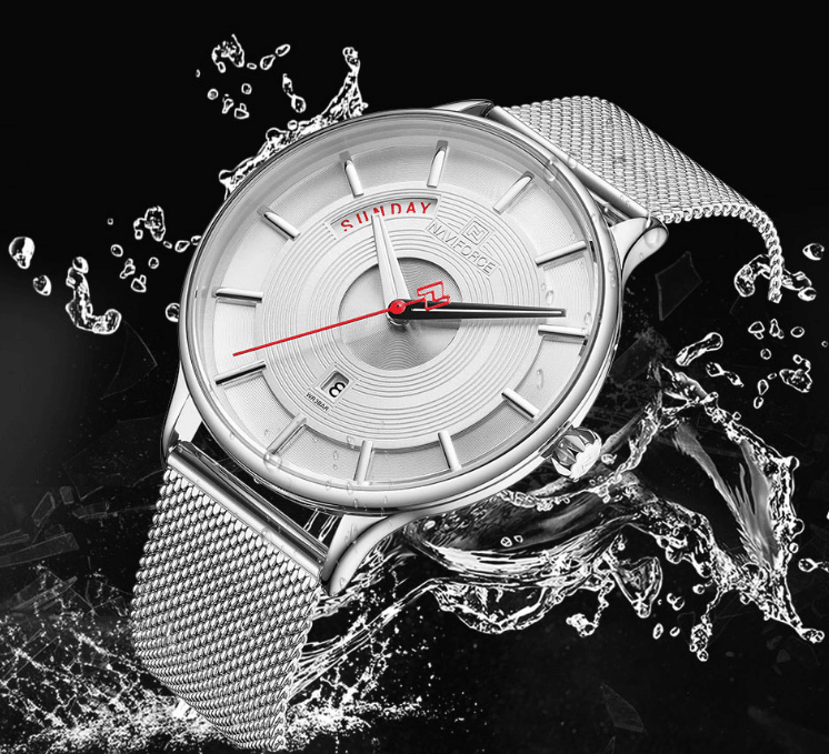 Universal Waterproof Modern Luxury Watch Stainless Steel Hardlex Glass Excellent Design Perfect Gift For Him - SJB-DIAMOND ELITES